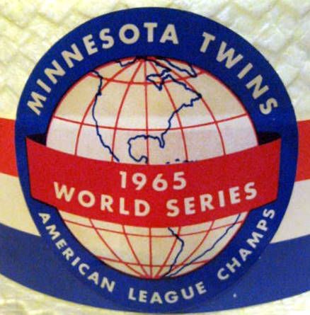 1965 MINNESOTA TWINS WORLD SERIES SOUVENIR HAT