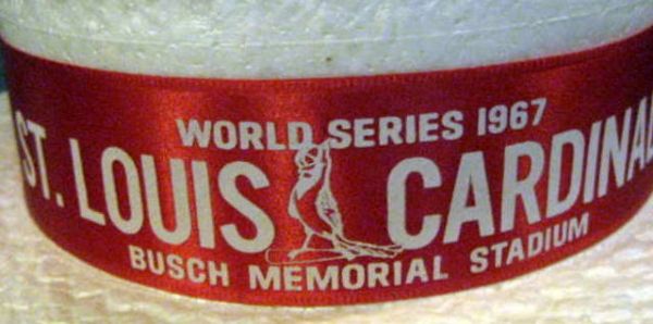 1967 ST. LOUIS CARDINALS WORLD SERIES SOUVENIR HAT