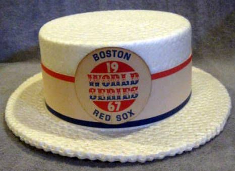 1967 BOSTON RED SOX WORLD SERIES SOUVENIR HAT