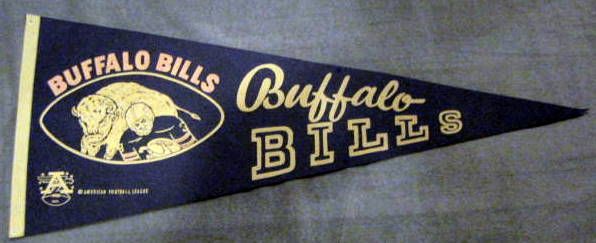 60's AFL BUFFALO BILLS PENNANT