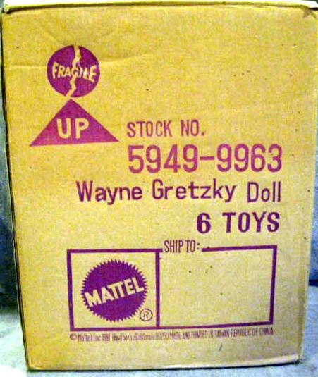 1981 WAYNE GRETZKY DOLLS - CASE OF 6 PLUS EXTRAS