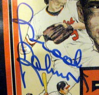 BROOKS ROBINSON SIGNED BALTIMORE ORIOLES YEARBOOK w/JSA COA
