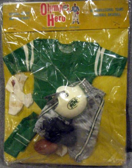 60's NEW YORK JETS  JOHNNY HERO OUTFIT - IN PACKAGE