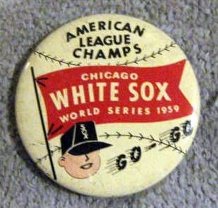 1959 CHICAGO WHITE SOX WORLD SERIES PIN
