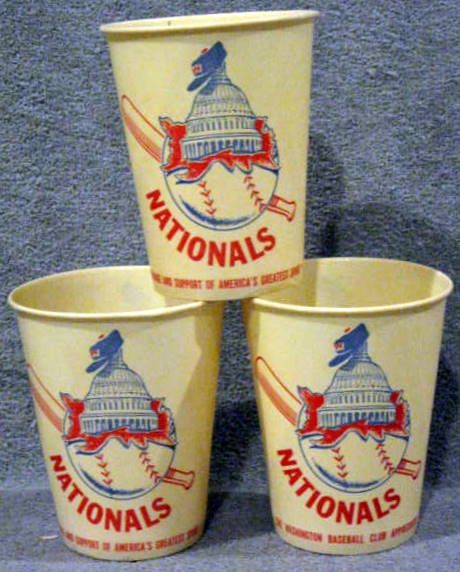 50's WASHINGTON NATIONAL CUPS - 3