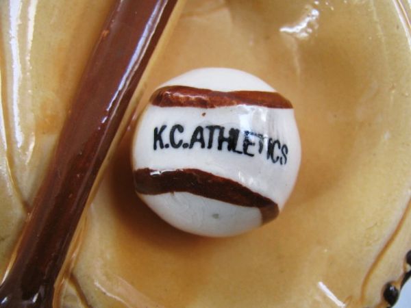 VINTAGE KC ATHLETICS ASHTRAY