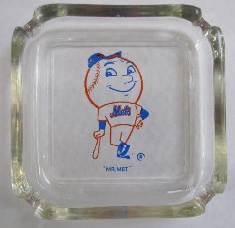 60'S NEW YORK METS MR. MET ASHTRAY