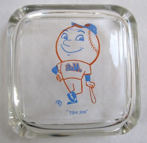 60'S NEW YORK METS MR. MET ASHTRAY