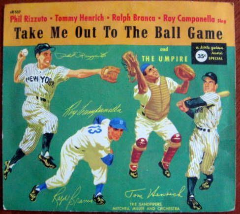 1952 TAKE ME OUT TO THE BALL GAME' RECORD- w/PLAYERS