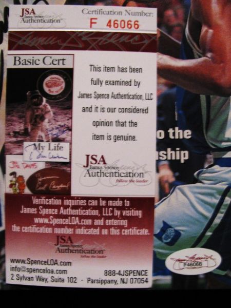 CORLISS WILLIAMSON SIGNED SPORTS ILLUSTRATED W/ JSA COA