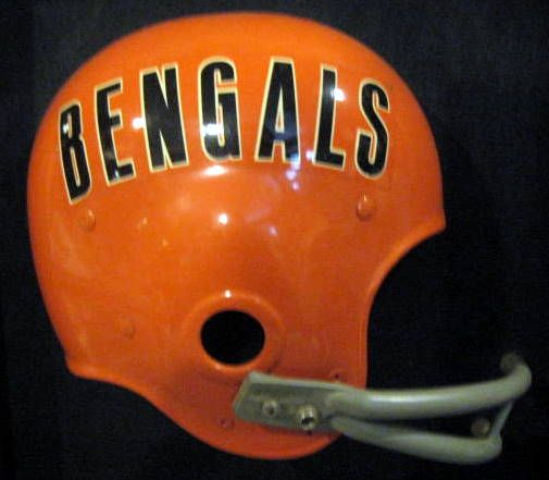 60's/70's CINCINNATI BENGALS RIDDELL HELMET PLAQUE