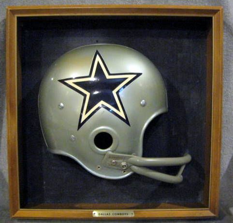 60's/70's DALLAS COWBOYS RIDDELL HELMET PLAQUE