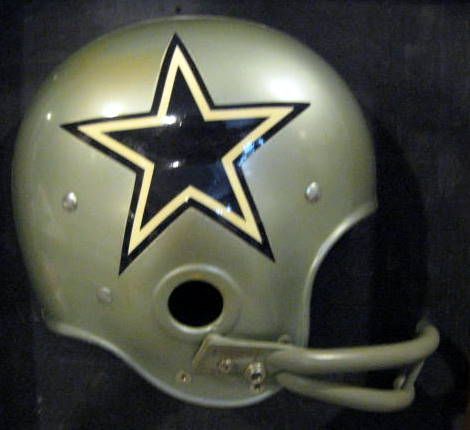 60's/70's DALLAS COWBOYS RIDDELL HELMET PLAQUE