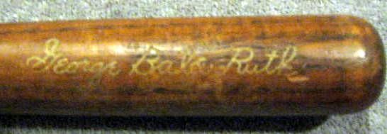 VINTAGE BABE RUTH mini BAT