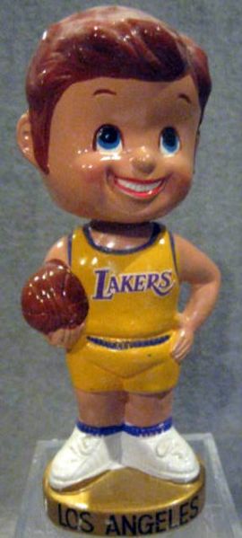 60's LOS ANGELES LAKERS  BOBBING HEAD