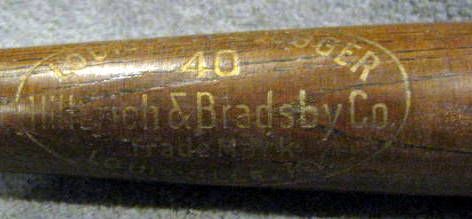 VINTAGE MICKEY COCHRANE mini BAT