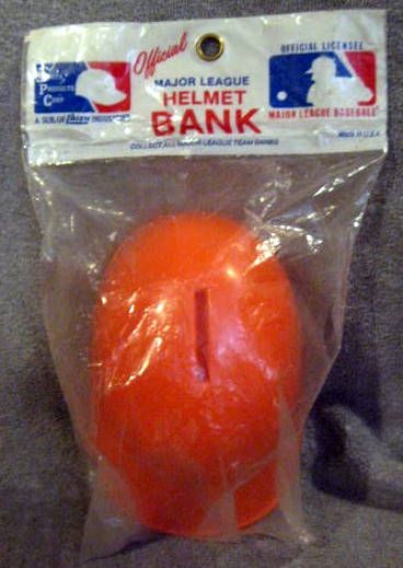 VINTAGE HOUSTON ASTROS HELMET BANK - SEALED IN PACKAGE