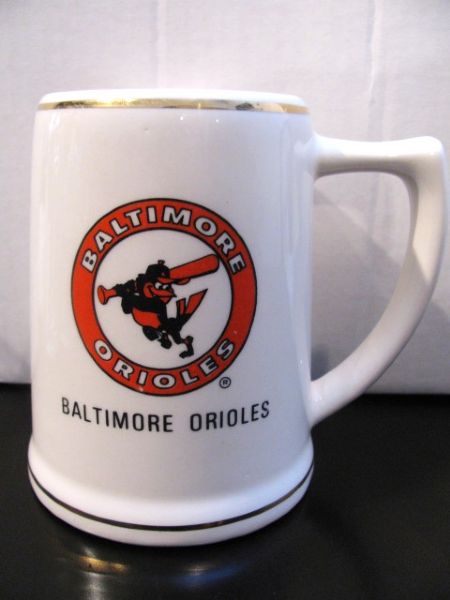 BALTIMORE ORIOLES DRINKING MUG