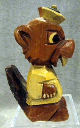 50's CCNY BEAVERS ANRI MASCOT STATUE