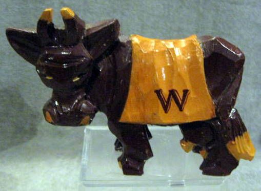 50's WILLIAMS COLLEGE ANRI MASCOT STATUE