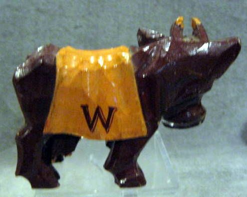 50's WILLIAMS COLLEGE ANRI MASCOT STATUE