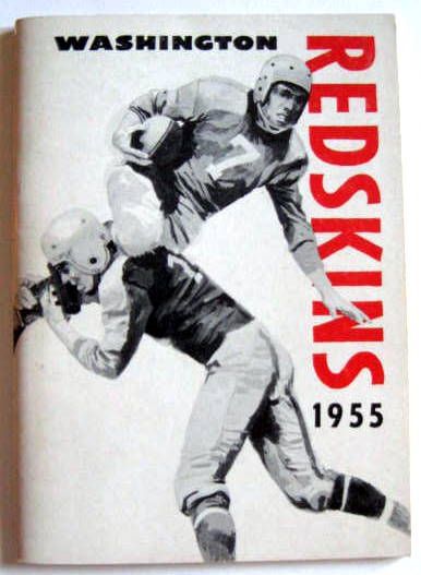 1955 WASHINGTON REDSKINS MEDIA GUIDE