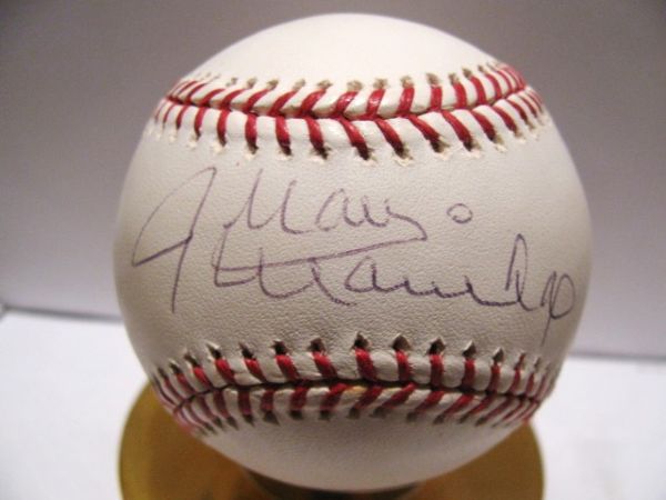 JUAN MARICHAL SIGNED BASEBALL w/JSA COA