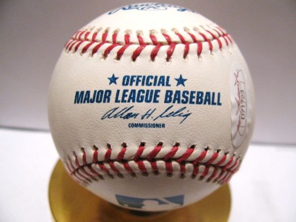 JUAN MARICHAL SIGNED BASEBALL w/JSA COA