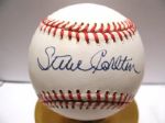 STEVE CARLTON SIGNED BASEBALL w/JSA COA