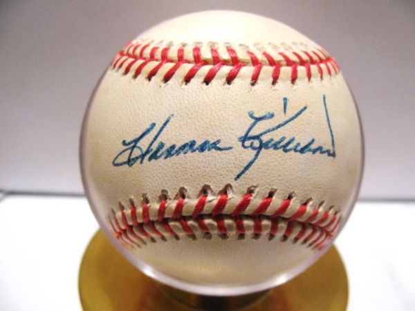 HARMON KILLEBREW SIGNED BASEBALL w/JSA COA