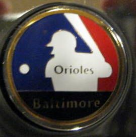 VINTAGE BALTIMORE ORIOLES CIGARETTE LIGHTER