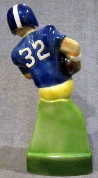 1974 EZRA BROOKS FOOTBALL DECANTER