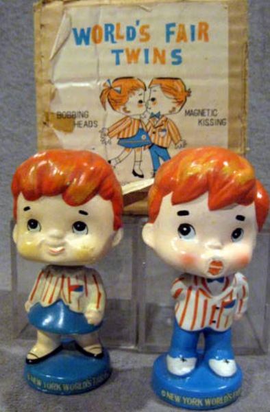 1964/65 NEW YORK WORLD'S FAIR BOBBING HEADS w/BOX