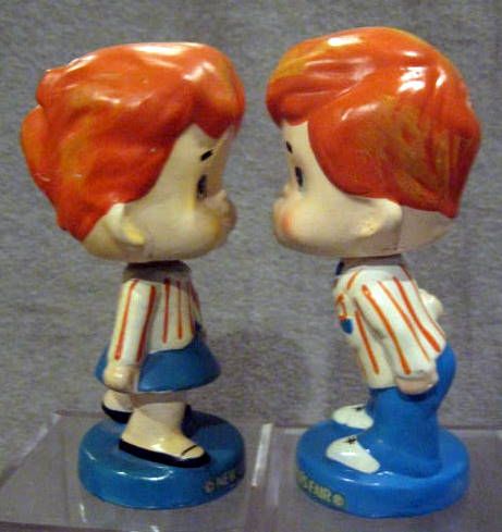 1964/65 NEW YORK WORLD'S FAIR BOBBING HEADS w/BOX