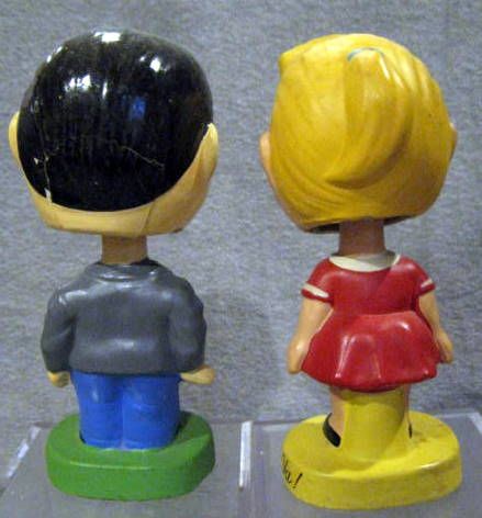 60's BRYL CREAM ADVERTISING BOBBINNG HEADS