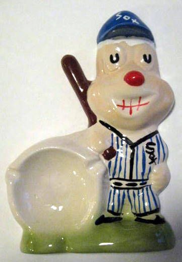 50's CHICAGO WHITE SOX GIBBS-CONNER ASH TRAY