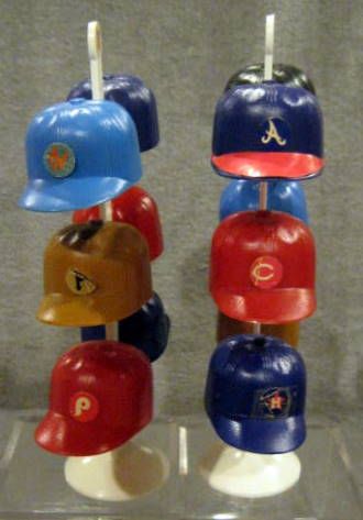 1969 NATIONAL LEAGUE STANDINGS HAT RACK