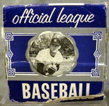 VINTAGE DON LARSEN BASEBALL BOX