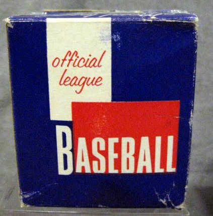 VINTAGE DON LARSEN BASEBALL BOX