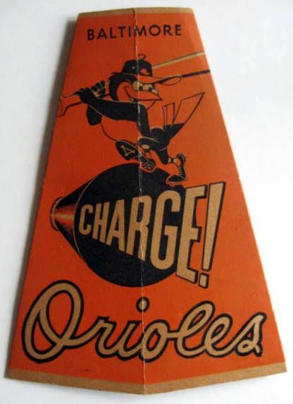 VINTAGE BALTIMORE ORIOLES MEGAPHONE