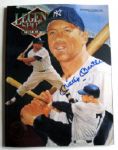 MICKEY MANTLE SIGNED MAGAZINE COVER w/LEGENDS COA