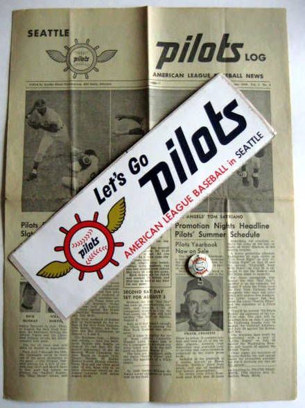 1969 SEATTLE PILOTS LOT OF 3