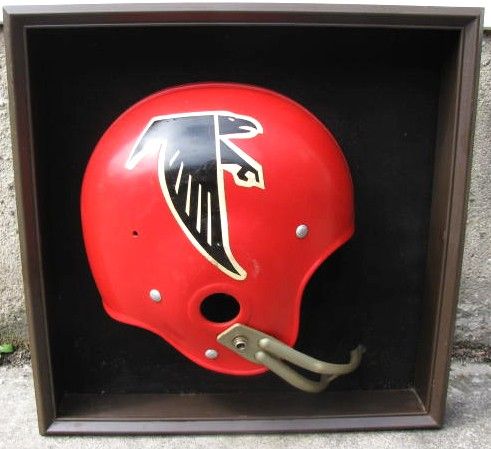 1970's  ATLANTA FALCONS FOOTBALL WALL HELMET PLAQUE