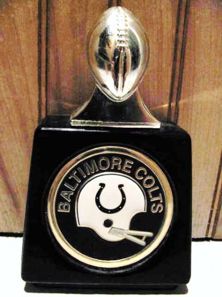 1970'S BALTIMORE COLTS NFL DECANTER