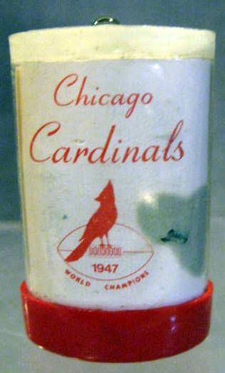 1947 CHICAGO CARDINALS WORLD CHAMPIONS POCKET LIGHT