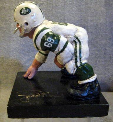 NEW YORK JETS  FRED KAIL DOWN-LINEMAN - 1968