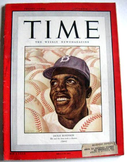 SEPTEMBER 22,1947 TIME MAGAZINE w/JACKIE ROBINSON COVER