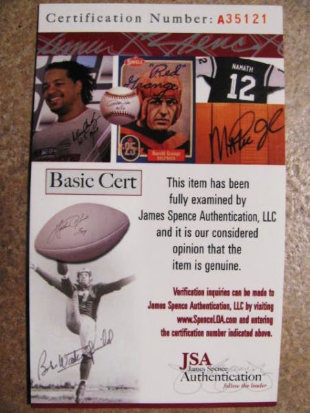 JOE MONTANA HOF 2000 LIMITED EDITION SIGNED LITHOGRAPH w/JSA COA