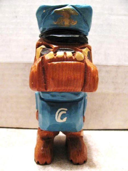 50's CARTER-HOFFMAN STATUE CITADEL BULLDOG MASCOT STATUE