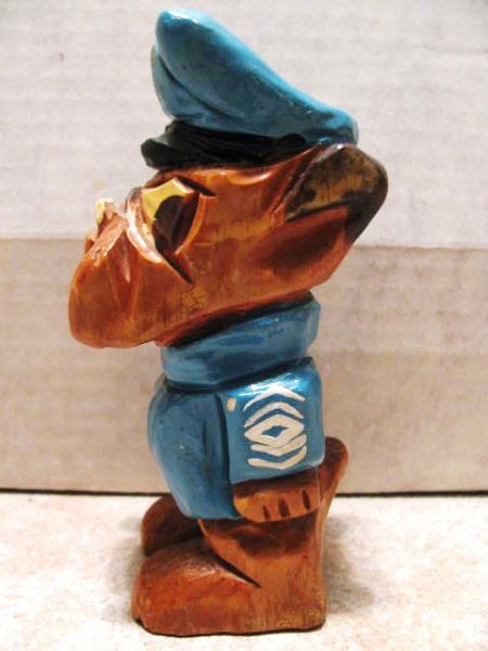 50's CARTER-HOFFMAN STATUE CITADEL BULLDOG MASCOT STATUE